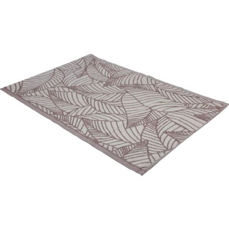 Outdoor-Teppich 180x120cm Terrasse Balkon Garten Camping Küche Teppich  - braun