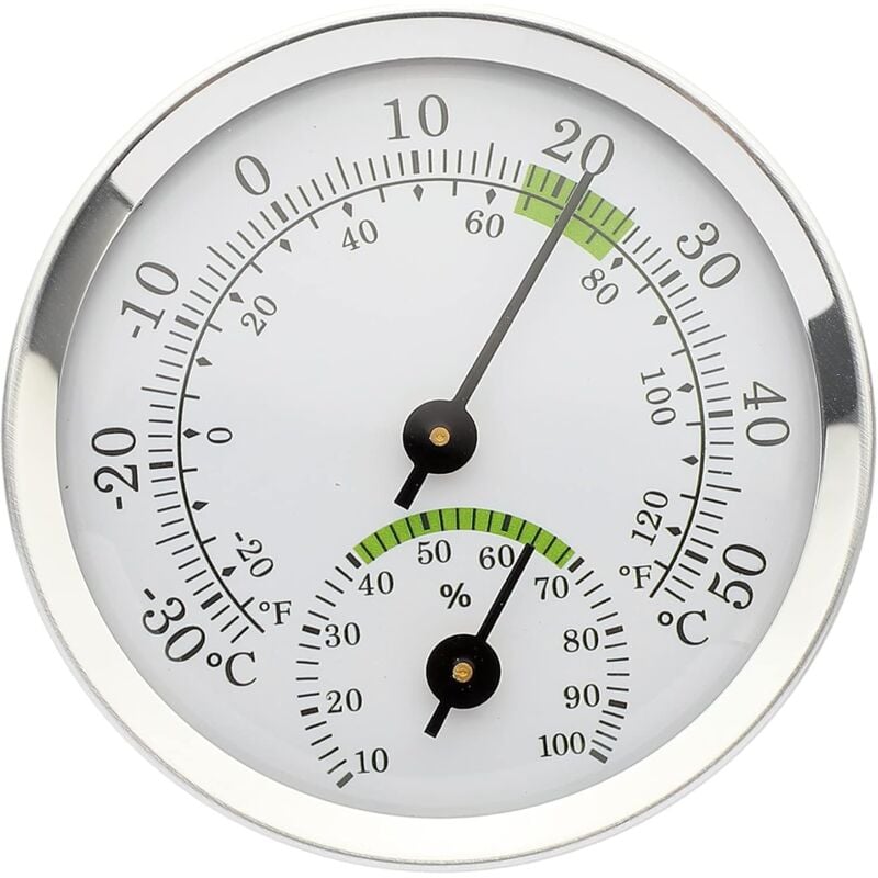 Linghhang - Hygrometer Thermometer Indoor Temperature Humidity Sensor Monitor Detector Measurements for Home Garage Greenhouse Wine Cellar