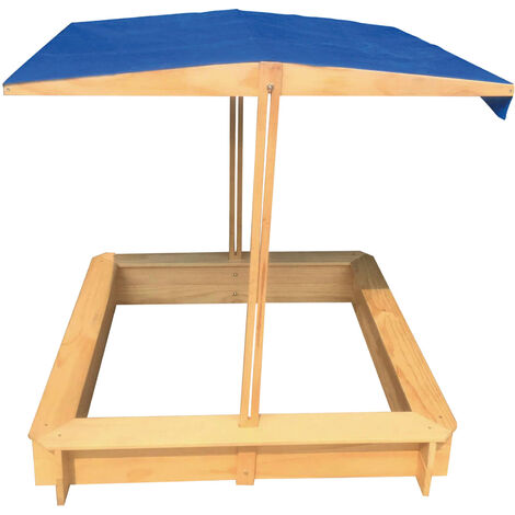 Outdoor Toys Bac À Sable Enfants Avec Toit - Kj12104