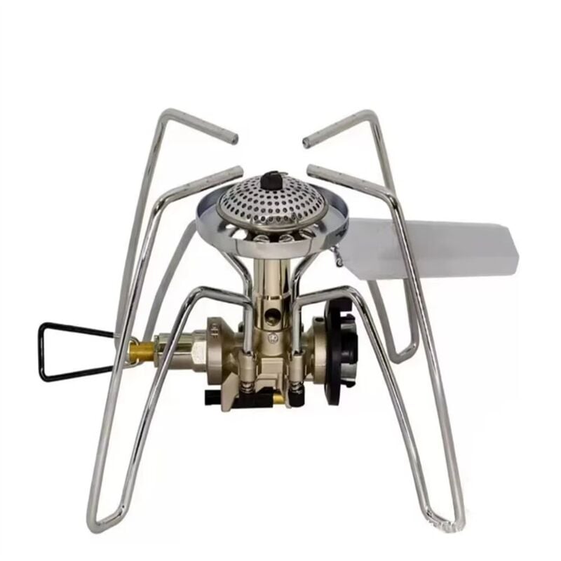 Image of Outdoor Ultraleicht Camping Gasherd Spider Split Brenner Kochen Einzelne Einteiliges Kassette