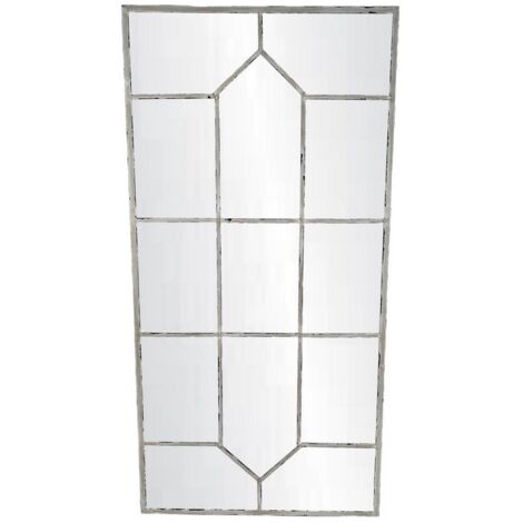 Outdoor Wall Framed Mirror - Metal - L3 x W60 x H120 cm