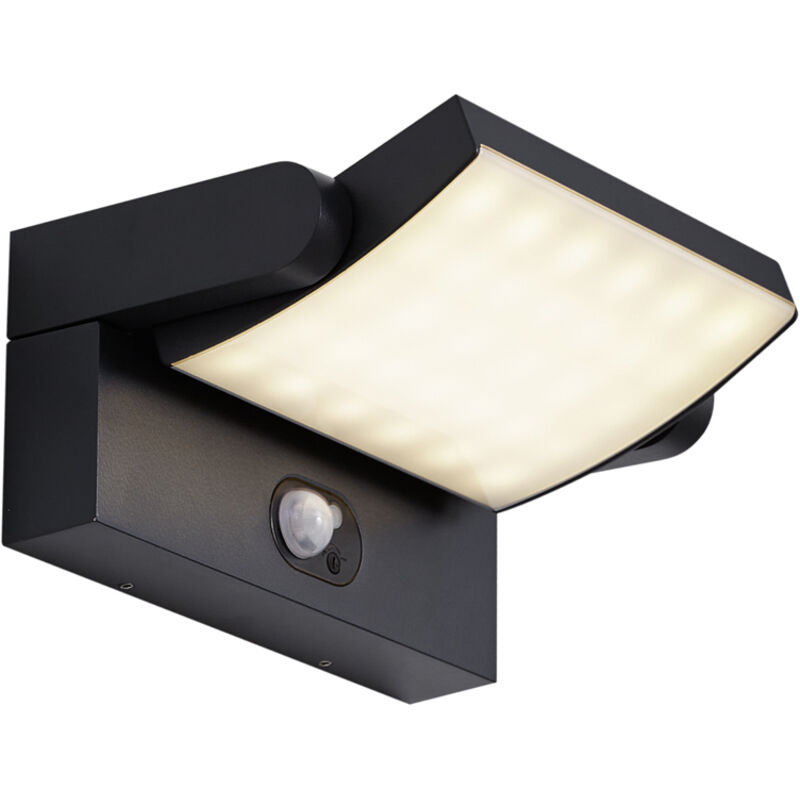 Image of Outdoor Wall Lamp Black Incl. LED&hellip;