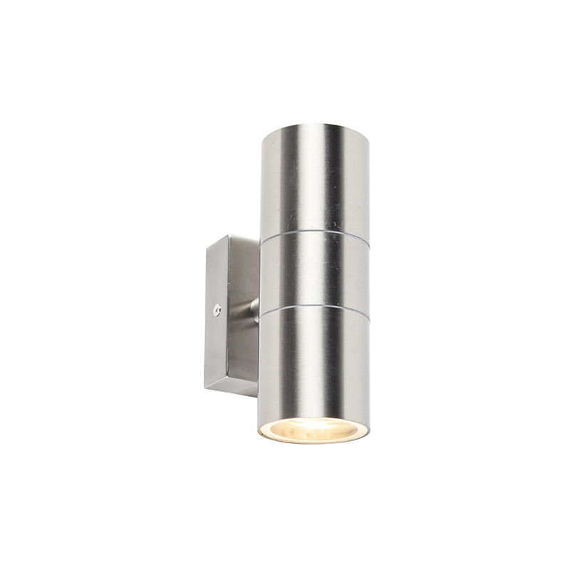 Outdoor Wall Light Steel 2-Light IP44 - Duo