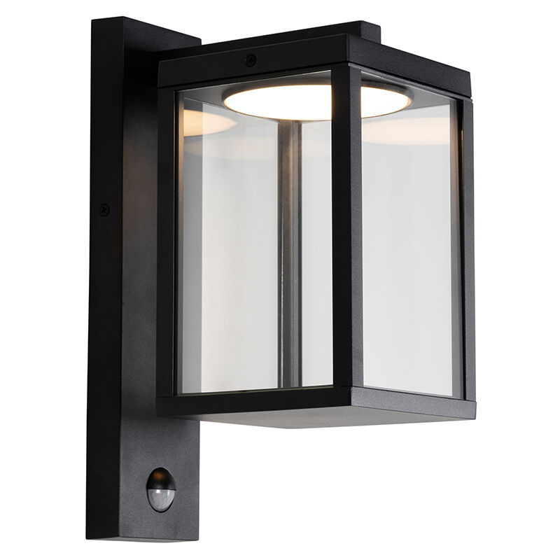 Image of Qazqa - Outdoor Wall Lantern Black&hellip;