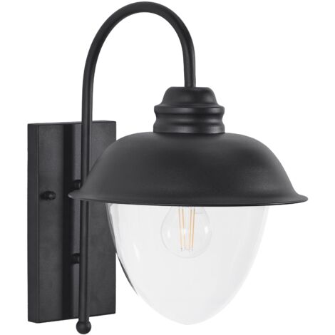 Outdoor Wall Light BANKA Black