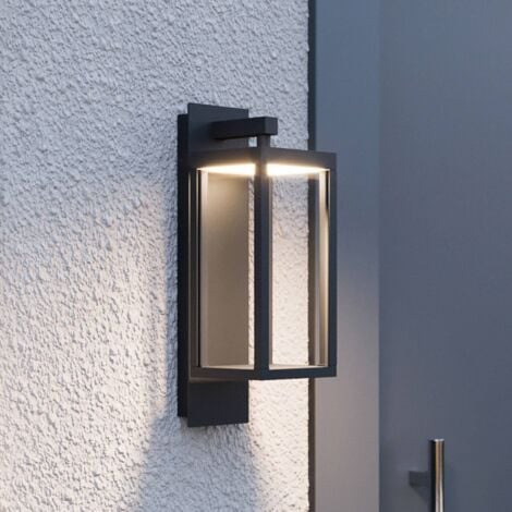 Outdoor Wall Light Ferdinand (modern) in Silver made of Aluminium (1 light source,) from Lucande