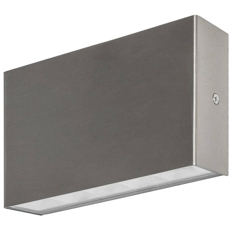 Arcchio - Outdoor Wall Light Karline (modern) in Silver made of Stainless Steel (1 light source,) from stainless steel