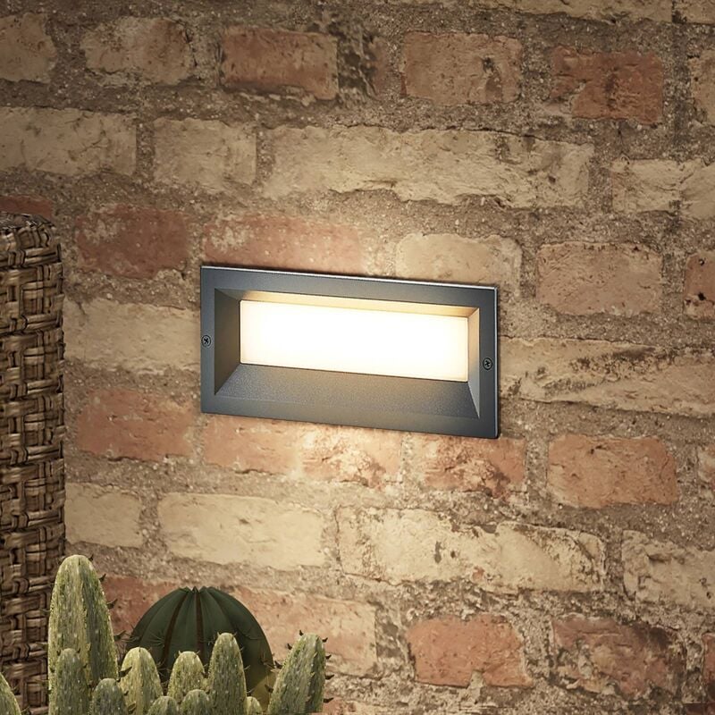 Lucande - led Outdoor Wall Light 'Lachlain' made of Aluminium