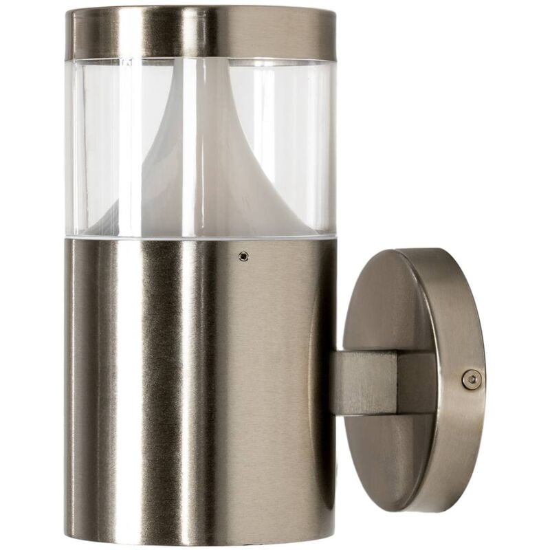 Arcchio - Outdoor Wall Light Rudolfine dimmable (modern) in Silver made of Stainless Steel (1 light source, GU10) from stainless steel