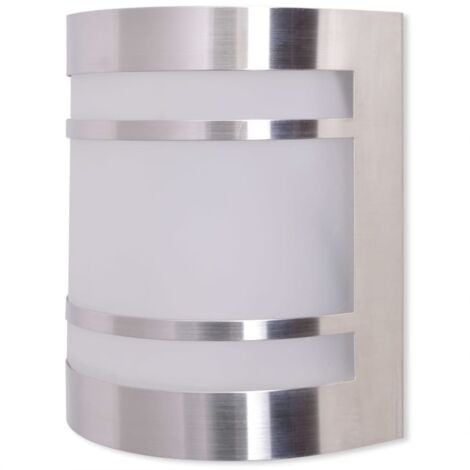 Outdoor Wall Light Stainless Steel vidaXL