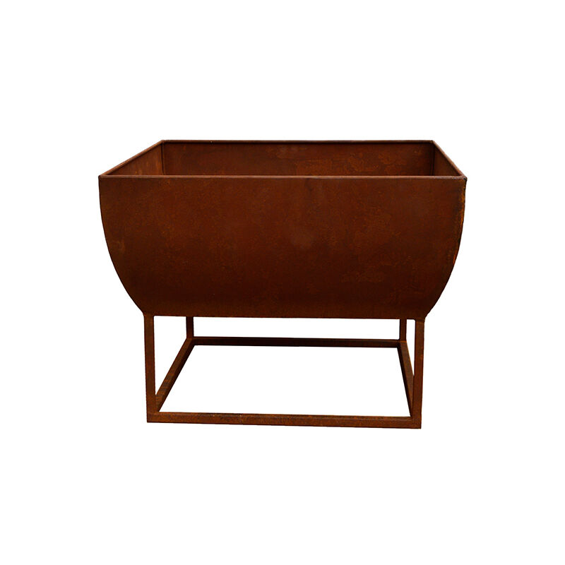 Ivyline Outdoor Windermere Iron Firebowl - Metal - L50 x W50 x H36 cm - Rust