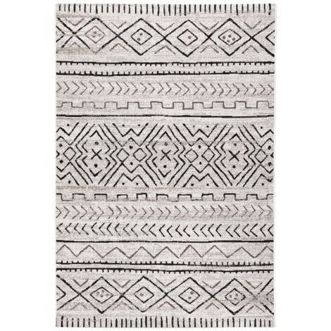 Outdoorteppich Aztec Grau 200 x 290 cm