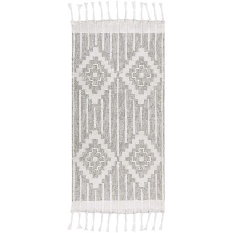 Outdoorteppich TABIAT Grau 80 x 150 cm