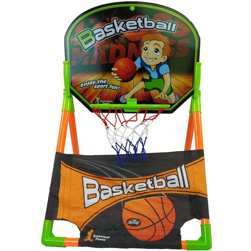 Outdoor Toys - Panier de Basketball Gonflable avec Ballon