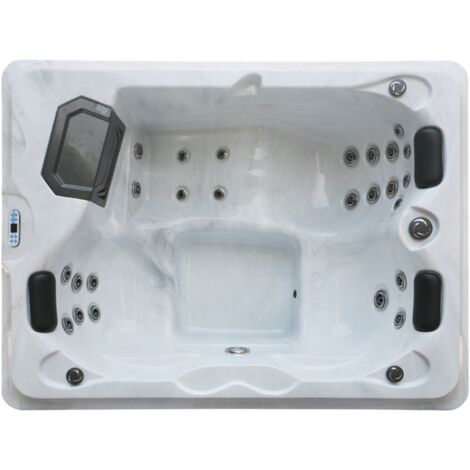 Outdoorwhirlpool Diablo inkl. Abdeckung - 210 x 160 x 80cm