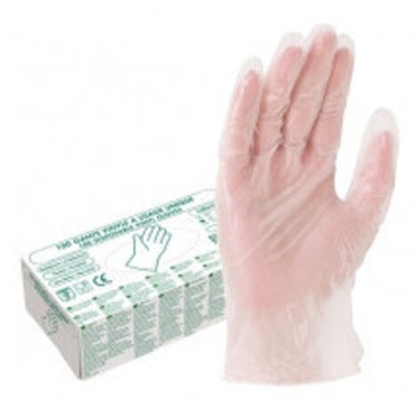 OUTIFRANCE 10 Gants Vinyl jetables