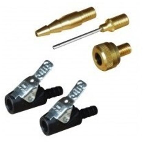 OUTIFRANCE 2 embouts de gonflage pour valves de pneu automobile