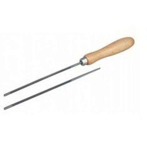 OUTIFRANCE 2 limes tronçonneuse sans manche Ø 4,8 x 200 mm