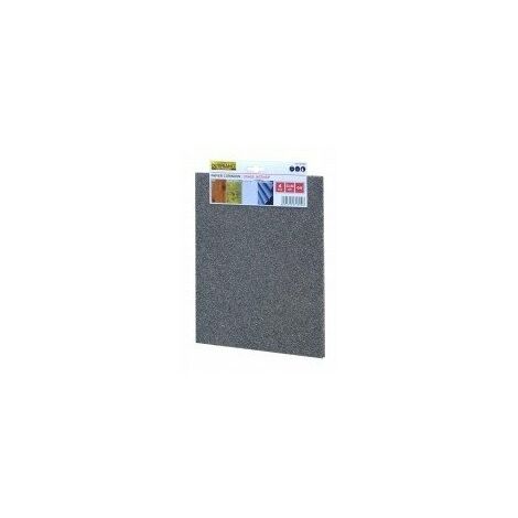 OUTIFRANCE 4 feuilles de papier corindon (grain 120)