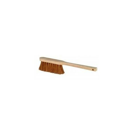 Outifrance – Balayette coco pour nettoyage intérieur et extérieur – Tête en coco – Manche en bois – Performance durable et facile à utiliser