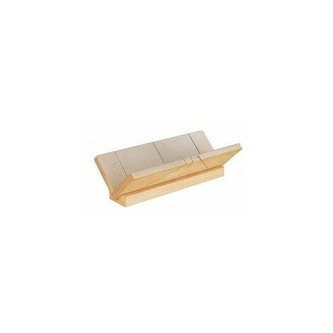 Outifrance – Boîte à onglet pour corniches 450mm – Multiplis indéformable 18mm – Coupes 45° et 90° – Outil pour coupes précises