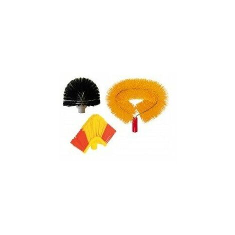 OUTIFRANCE Brosse triangulaire pour toiles d'araignée