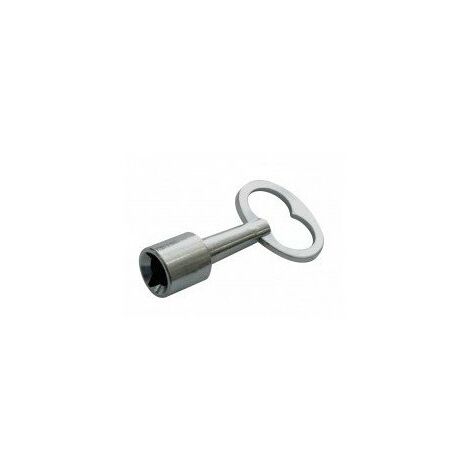 Outifrance – Clé à pompier triangulaire 14 mm – Conçue pour accès services d'urgence – Ouvre accès réservés – Pour espaces confinés