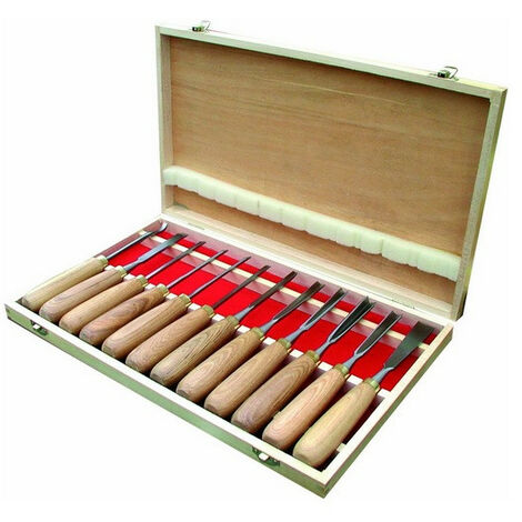 Outifrance - Coffret de 12 pièces d'outils pour sculpteur