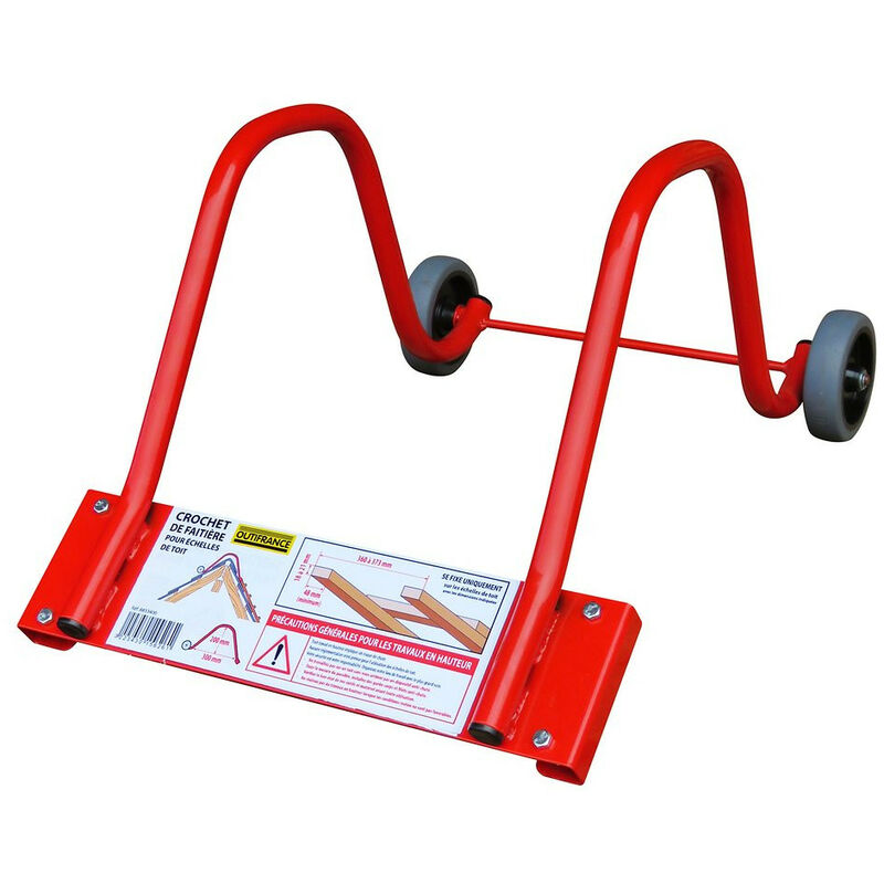 Outifrance - Crochet de Faitière complet avec visserie