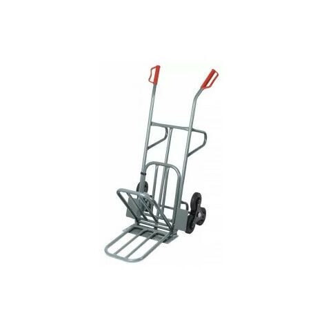 Outifrance - Diable à bavette Pliable 6 roues étoiles 250Kg