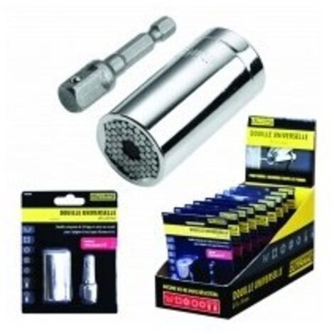OUTIFRANCE Douille universelle 3/8' - 7 a 19 mm Douille universelle + adaptateur