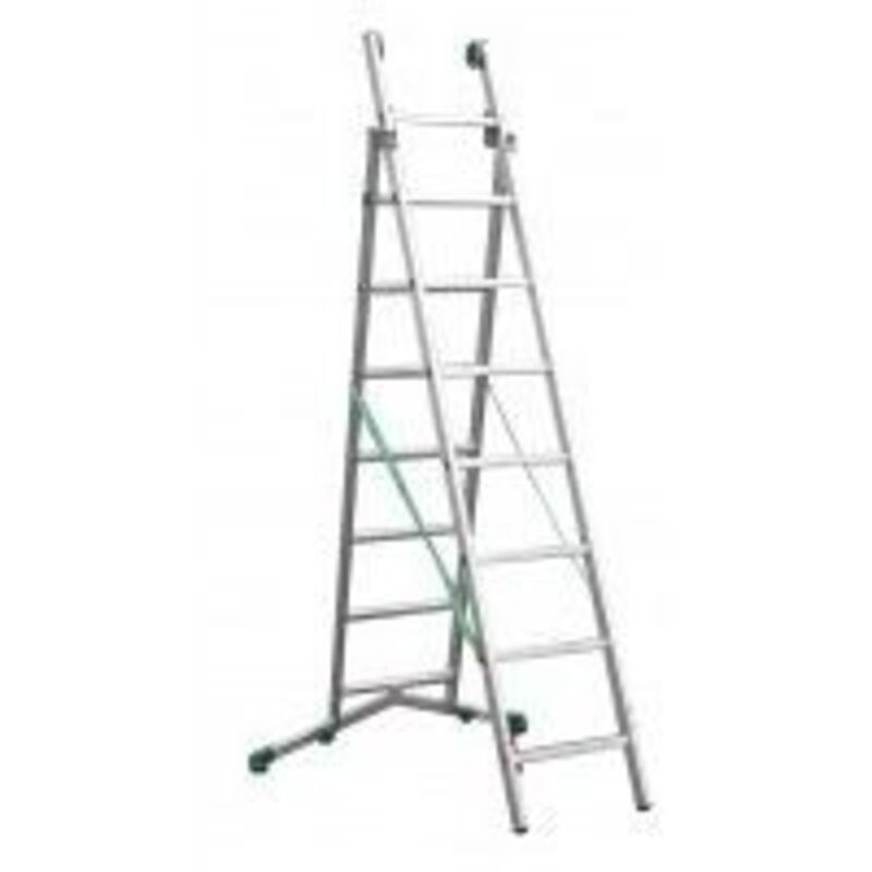 Facal - Outifrance - Echelle alu transformable 3 plans- 6.25m