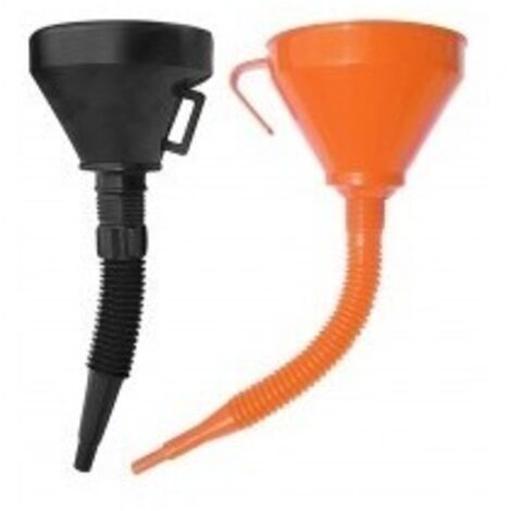 OUTIFRANCE Entonnoir noir grand public flexible à bec souple - Ø 140 mm