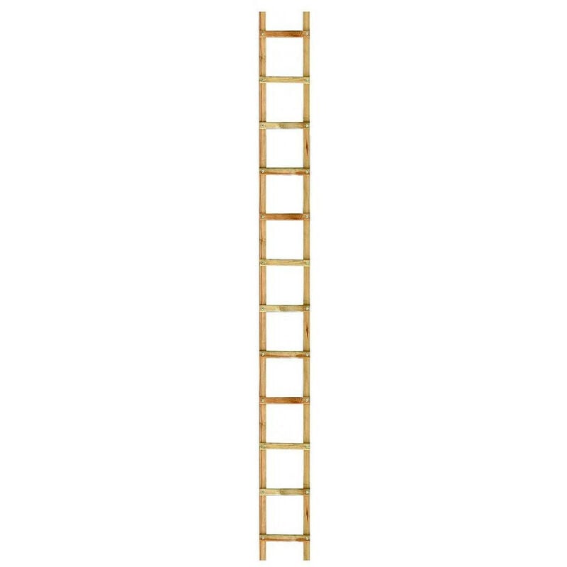 

Escalera de madera para techadores 2m 8 peldaños - Outifrance