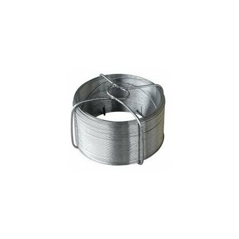 Fil De Fer Plastifié Vert Biotop - 30 M X 0,4 Mm - Pour Fixation Et Tuteurage Des Plantes