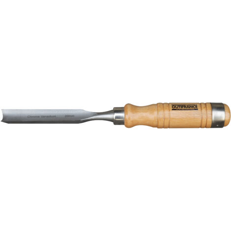 OUTIFRANCE Gouge de menuisier manche en bois 10 mm