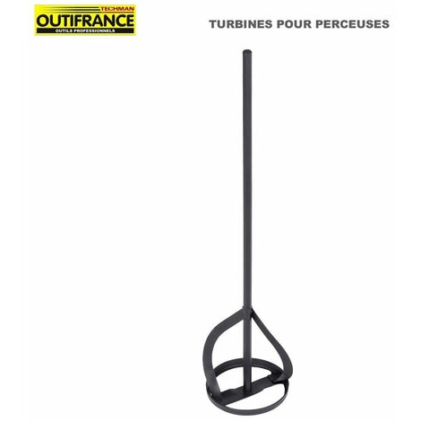 OUTIFRANCE Hélice/Mélangeur pour perceuse, enduit/plâtre