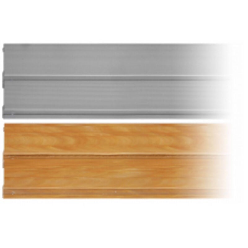 Outifrance - Jeu de 2 profiles couleur bois 2 m x 15 cm