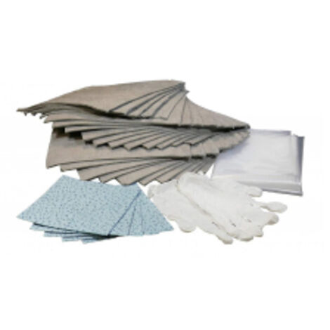 OUTIFRANCE Kit absorbant tous liquides 10l Kit absorbant tous liquides 10 L