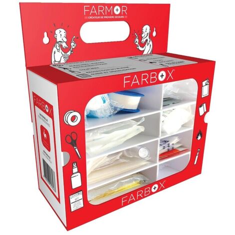OUTIFRANCE Kit de secours universel - 20 personnes 250 x 190 x 100 mm