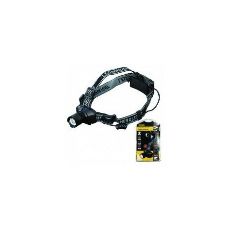 OUTIFRANCE Lampe frontale 'focus control' Lampe Frontale CREE LED 3W - 150 Lumens  3 piles LR3 / AAA (fournies)