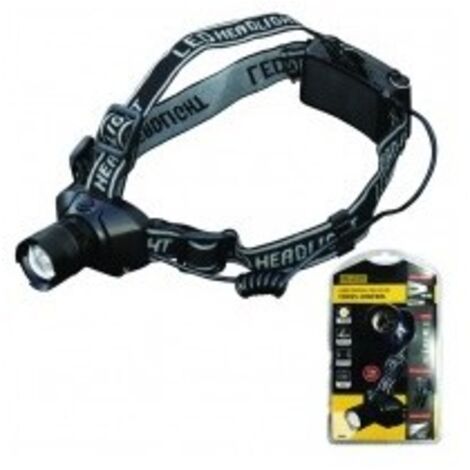 OUTIFRANCE Lampe frontale 'focus control' Lampe Frontale CREE LED 3W - 150 Lumens  3 piles LR3 / AAA (fournies)