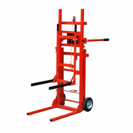 Outifrance – Lève chauffe-eau 8837613 – Charge max 150kg – Hauteur maxi 1900mm – Bâti acier avec poignées repliables
