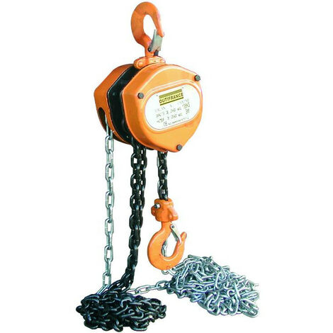 Outifrance - Palan à chaîne Capacité 2000 Kg - 1660110