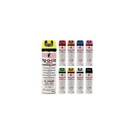 OUTIFRANCE Peinture de marquage temporaire Verte fluo 500 mL