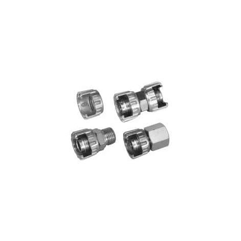 Outifrance – Raccord pour compresseur 1/4 – Écrou égueulé en acier traité anti-corrosion – Montage rapide à baïonnette – Connexion air comprimé