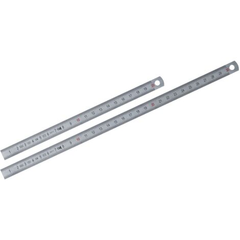OUTIFRANCE Réglet - acier mat flexible 13 mm 250 mm