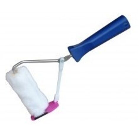 Outifrance – Rouleau à peindre spécial angle 100 mm – Fibres polyamide 12 mm – Tube Ø 32 mm – Tige Ø 6 mm pour angles impeccables