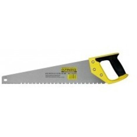 OUTIFRANCE Scies egoïnes bi-matiere Scie égoïne débit / plâtre 500 mm 7 tpi + encoches