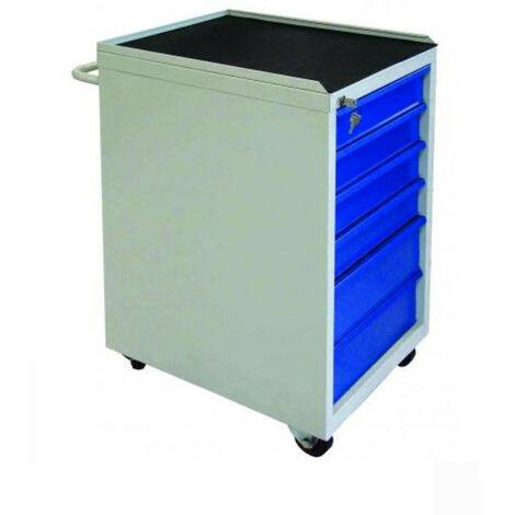 Outifrance - Servante Bloc 6 tiroirs sur roulette Professionnel H915.L490.P600